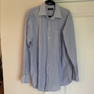 Nautica Men's Blue Shirt 16 neck and 34/35